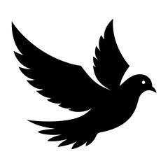 Sky bird  Vectors White Backgrounds