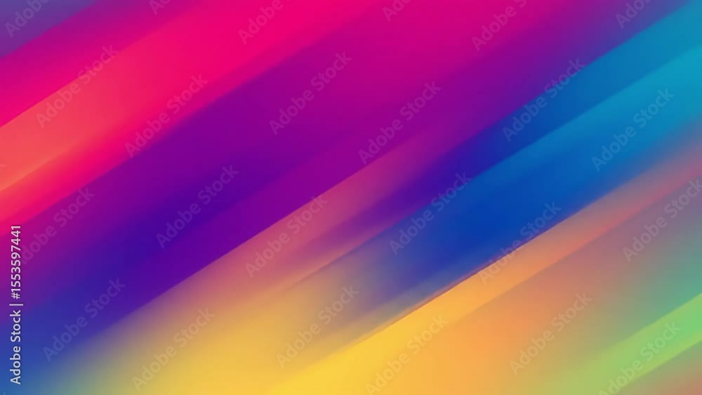 Poster diagonal vibrant gradient backdrop; website design