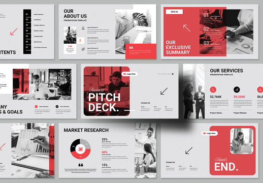 Pitch Deck Presentation Template