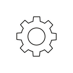gear icon vector illustration