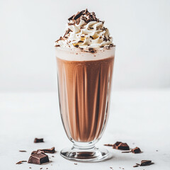 Indulge in a Creamy Chocolate Drink Recipe and Photography