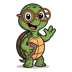 Obraz premium turtle cartoon clipart