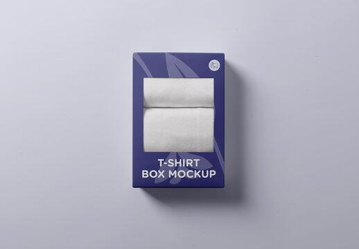 T-Shirt Package Mockup