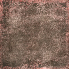 Distressed vintage grunge texture with dark earthy tones and worn pinkish edges, perfect for backgrounds, posters, album covers, scrapbooking, and dramatic artistic design projects.