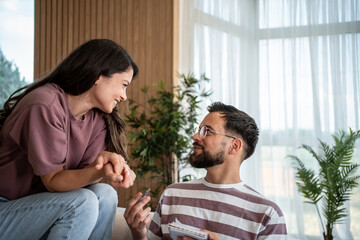 Psychotherapist listening to patient talking about mental health issues