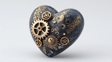 golden key in keyhole