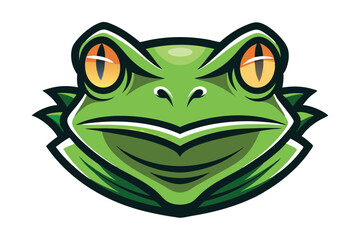 Abstract emblem shows decorative black symmetrical composition with unique tribal ornamentation element