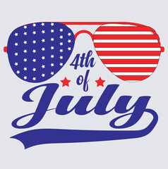 USA Independence Day t shirt design silhouette vector art illustration., 4th of July independence day