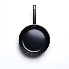 Elegant Black Non-Stick Frying Pan Perfect for Kitchen Cooking