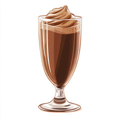 Indulge in a Creamy Chocolate Malt A Delicious Cold Treat
