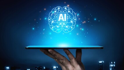 AI Assistant Brain Processor with LLM Technology, Big Data, Machine Learning, Generative AI for...