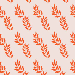 Seamless pattern for wallpaper or fabric