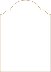 Obraz premium Monoline Classic Vintage Frame 