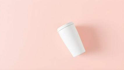 Vibrant, nostalgic travel mug scene, perfect for lifestyle and branding.