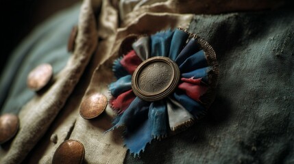 a_revolutionary_cockade_blue-white-red_rosette