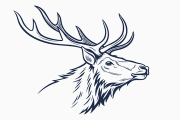 deer head silhouette