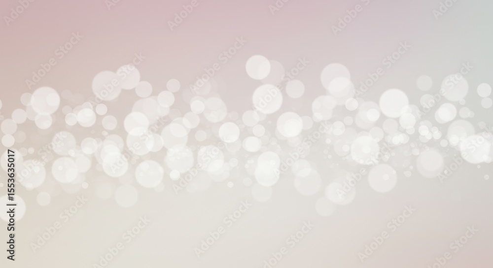Poster abstract light bokeh pattern on soft gradient background for elegant design
