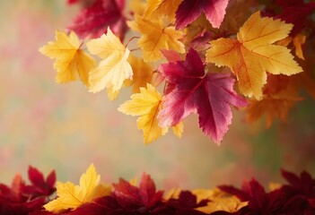 Autumn Leaves Background Image