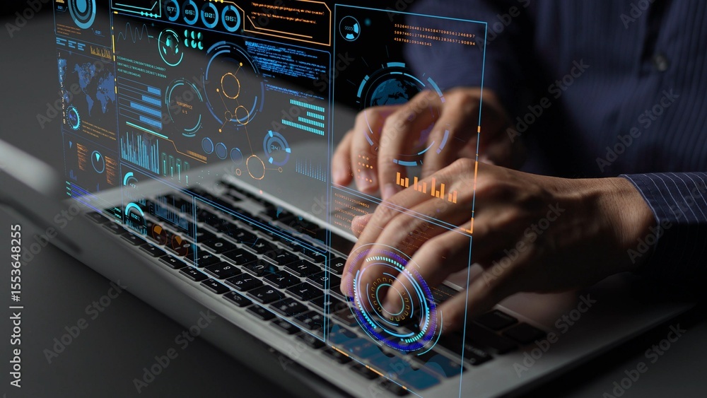 Poster data analytics and big data strategy for real-time analytics, predictive data modeling, business int