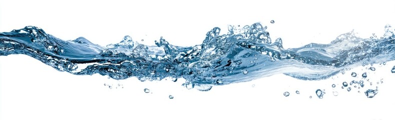 Abstract water splash