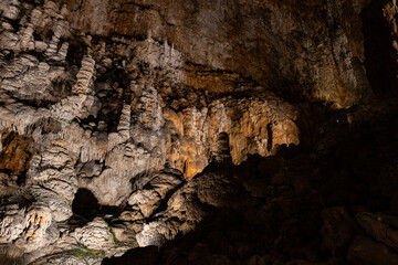The stalactite cave Grotta Gigante is the deepest cave in Europe