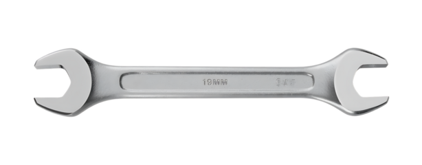 17mm Open-End Wrench Durable Metal Hand Tool