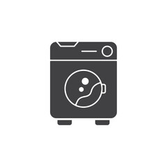Washing Machine Icon Vector Design.