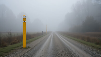 road to the fog