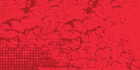 Red grunge background. Grunge pattern. Vector modern sport art