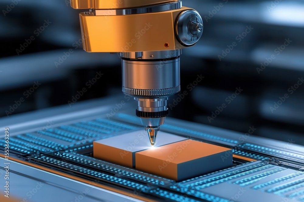Poster manufacturing process of solid-state battery cells using advanced robotic arm technology in a high-t