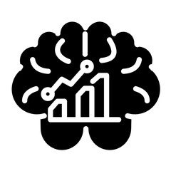 Business Intelligence vector icon style