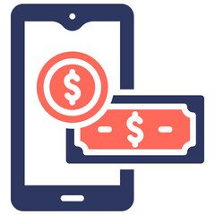 Mobile Money Icon
