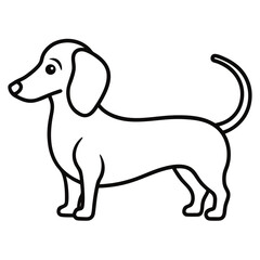beagle dog vector illustration