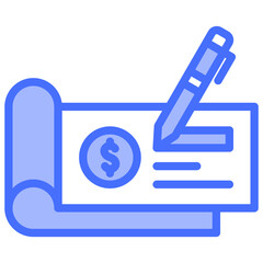 Bank Check Icon