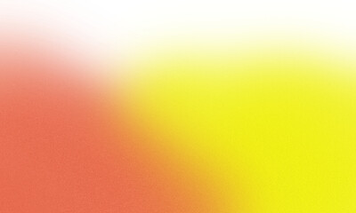 Abstract Warm Gradient Background: Red, Orange, Yellow Swirl Design. Grainy Effect, Noise Effect, Blur Effect. Isolated Transparent background