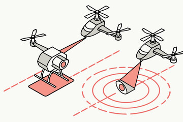 Combat drones can loiter over target areas for extended periods, offering persistent surveillance and rapid response.