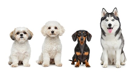 A heartwarming collection of adorable puppies posing together for a delightful photograph