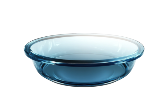 Elegant Glass Bowl Kitchenware Design Modern Homeware Decor Clear Serveware Sophisticated on transparent background