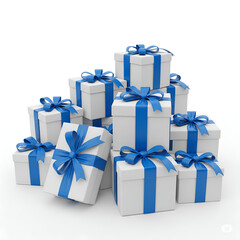 blue gift box