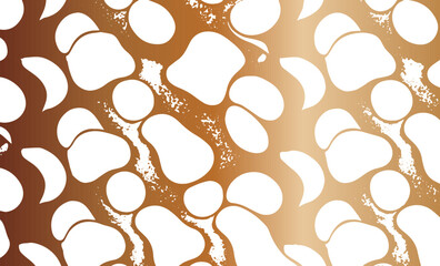 Abstract background texture with destruction effect, ink stains, grunge. Distress overlay, rough dirty wall concept. Worn, torn, weathered effect. Vector background
