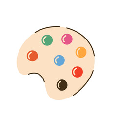 Fototapeta premium School objects,office supplies and accessories isolated on white