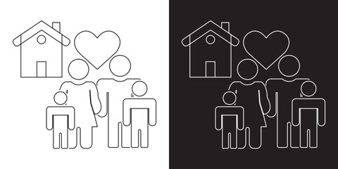  Life journey icon . vector illustration. EPS 10/AI