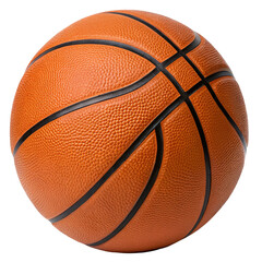 basketball isolated on white background