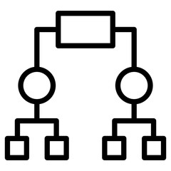 algorithem vector icon