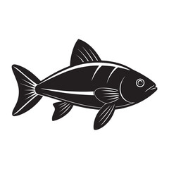 Fototapeta premium fish on a white background