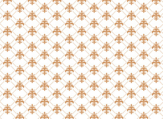 seamless damask ornaments pattern wallpaper