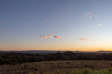 mountains in the late afternoon