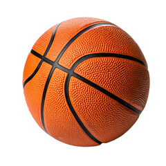 Fototapeta premium basketball isolated on white background