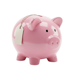 Obraz premium Pink Piggy Bank Savings Finance and Financial Planning