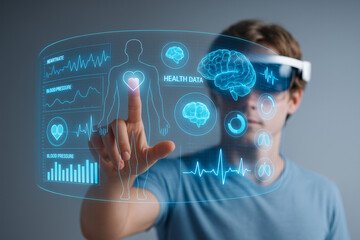 Exploring health data with augmented reality medical technology.

